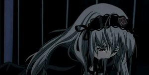 Rating: Safe Score: 0 Tags: 1girl black_ribbon dress flower hair_ribbon hairband image long_hair looking_at_viewer ribbon rose solo suigintou User: admin