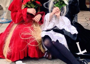 Rating: Safe Score: 0 Tags: 1girl 91076 black_legwear blonde_hair dress flower leaf long_hair long_sleeves lying multiple_cosplay on_side pantyhose plant potted_plant tagme User: admin