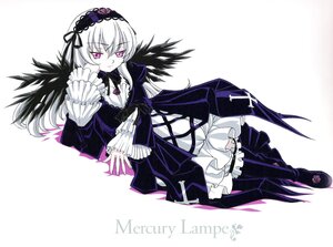 Rating: Safe Score: 0 Tags: 1girl artist_request black_wings boots colored_skin detached_collar dress flower frilled_sleeves frills full_body hairband highres image long_hair long_sleeves looking_at_viewer photoshop_(medium) pink_eyes rose rozen_maiden solo suigintou white_background white_hair white_skin wings User: admin