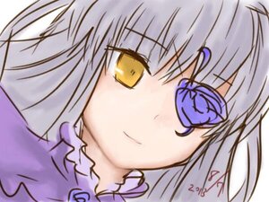 Rating: Safe Score: 0 Tags: 1girl bangs barasuishou blue_flower blue_rose blush closed_mouth eyebrows_visible_through_hair flower hair_between_eyes image long_hair looking_at_viewer rose silver_hair simple_background smile solo white_background yellow_eyes User: admin