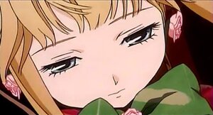 Rating: Safe Score: 0 Tags: 1girl blonde_hair blush close-up face flower image looking_at_viewer pink_flower pink_rose rose shinku simple_background solo User: admin