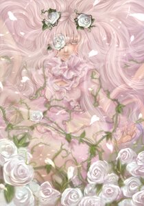 Rating: Safe Score: 0 Tags: 1girl black_rose dress flower image kirakishou long_hair pink_hair pink_rose rose rose_petals solo thorns too_many very_long_hair vines white_flower white_hair white_rose white_theme yellow_rose User: admin