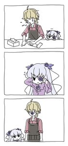 Rating: Safe Score: 0 Tags: 1boy 1girl 3koma :< ahoge aka_(s3637) apron barasuishou blonde_hair comic commentary_request crystal doll_joints dress enju eyepatch eyepatch_removed flower flying_sweatdrops glasses hair_ornament image jacket joints long_hair photoshop_(medium) rose rozen_maiden screwdriver silent_comic silver_hair smile sneezing solo tissue tissue_box User: admin