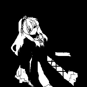 Rating: Safe Score: 0 Tags: 1girl dress full_body greyscale high_contrast image long_hair monochrome solo suigintou transparent_background User: admin