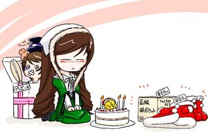 Rating: Safe Score: 0 Tags: >_< birthday_cake brown_hair cake candle closed_eyes food fork gift hat image long_hair party_hat santa_hat seiza sitting solo suiseiseki User: admin