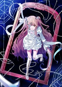 Rating: Safe Score: 0 Tags: 1girl boots bow cross-laced_footwear dress hair_ornament image kaname_madoka kirakishou long_hair one_eye_closed pink_hair ribbon solo thighhighs two_side_up ultimate_madoka very_long_hair weapon white_dress yellow_eyes User: admin