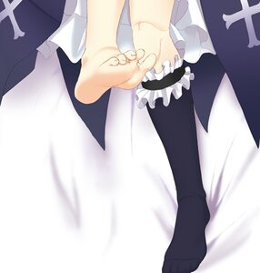 Rating: Safe Score: 0 Tags: 1girl barefoot black_legwear close-up feet frills image legs lower_body skirt soles solo suigintou toes User: admin