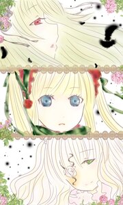 Rating: Safe Score: 0 Tags: blonde_hair blue_eyes face flower image long_hair looking_at_viewer multiple multiple_girls profile rose shinku silver_hair suigintou tagme User: admin