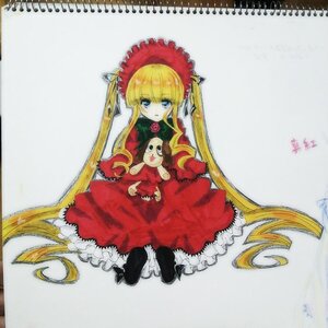 Rating: Safe Score: 0 Tags: 1girl absurdly_long_hair bangs blonde_hair blue_eyes bonnet dress drill_hair flower frills image long_hair long_sleeves looking_at_viewer marker_(medium) photo red_dress rose shinku simple_background sitting solo traditional_media twintails very_long_hair User: admin