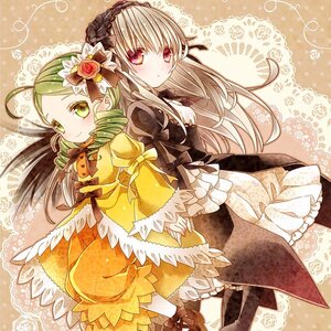 Rating: Safe Score: 0 Tags: 2girls ahoge boots bow doily dress drill_hair flower frills green_eyes green_hair hair_ornament hairband image kanaria long_hair multiple_girls pair red_eyes rose smile suigintou twin_drills User: admin