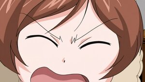 Rating: Safe Score: 0 Tags: 1girl :d bangs blush brown_hair close-up closed_eyes eyebrows_visible_through_hair face image open_mouth simple_background smile solo suiseiseki white_background User: admin