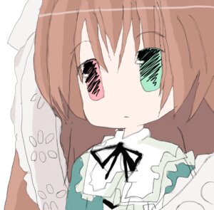 Rating: Safe Score: 0 Tags: 1girl black_ribbon brown_hair frills image neck_ribbon red_eyes ribbon simple_background solo suiseiseki User: admin