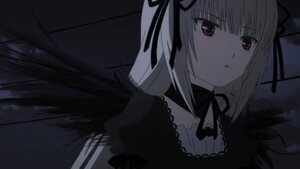 Rating: Safe Score: 0 Tags: 1girl bangs black_ribbon black_wings detached_collar dress feathered_wings frills hair_ribbon image long_hair long_sleeves looking_at_viewer puffy_sleeves red_eyes ribbon silver_hair solo suigintou upper_body wings User: admin