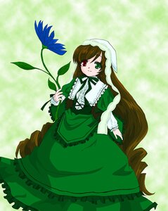 Rating: Safe Score: 0 Tags: 1girl auto_tagged brown_hair dress drill_hair frills green_dress green_eyes heterochromia image long_hair long_sleeves looking_at_viewer red_eyes smile solo standing suiseiseki twin_drills twintails very_long_hair User: admin