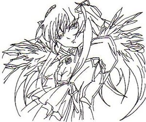 Rating: Safe Score: 0 Tags: 1girl angel angel_wings blush feathered_wings greyscale hair_ribbon image long_hair long_sleeves monochrome ribbon simple_background solo suigintou upper_body white_background wings User: admin