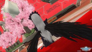 Rating: Safe Score: 0 Tags: 1girl black_dress black_wings cherry_blossoms dress image long_hair outdoors solo standing suigintou very_long_hair wings User: admin