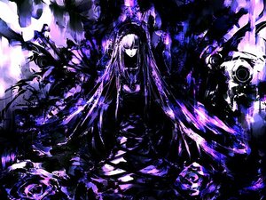 Rating: Safe Score: 0 Tags: 1girl dress flower hairband image long_hair long_sleeves looking_at_viewer rose solo suigintou very_long_hair wings User: admin