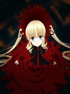 Rating: Safe Score: 0 Tags: 1girl blonde_hair blue_eyes bow dress drill_hair frills image long_hair looking_at_viewer red_dress ribbon shinku solo twin_drills twintails User: admin