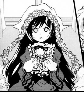 Rating: Safe Score: 0 Tags: 1girl bangs braid dress frills greyscale head_scarf image long_hair long_sleeves looking_at_viewer monochrome solo suiseiseki twin_braids very_long_hair User: admin