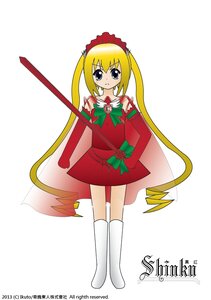 Rating: Safe Score: 0 Tags: 1girl blonde_hair blue_eyes boots bow dress full_body image knee_boots long_hair shinku solo twintails very_long_hair white_legwear User: admin