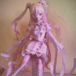 Rating: Safe Score: 0 Tags: 1girl doll dress frills hair_ornament kirakishou long_hair pink_hair solo thighhighs twintails very_long_hair User: admin