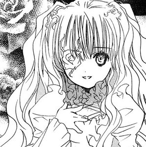 Rating: Safe Score: 0 Tags: 1girl frills greyscale image kirakishou long_hair long_sleeves looking_at_viewer monochrome smile solo upper_body wavy_hair User: admin