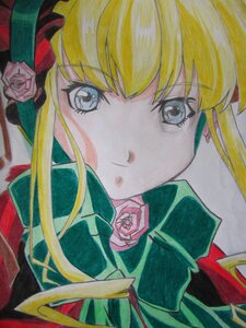 Rating: Safe Score: 0 Tags: 1girl bangs blonde_hair blue_eyes flower hat image long_hair looking_at_viewer marker_(medium) millipen_(medium) photo pink_flower pink_rose red_flower red_rose rose shikishi shinku simple_background solo traditional_media watercolor_(medium) white_background white_rose User: admin