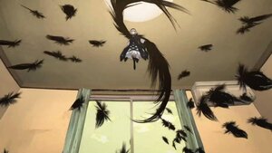 Rating: Safe Score: 0 Tags: animal bird black_feathers crow dove falling_leaves feathers flock flying hat image leaf seagull sky solo suigintou sunset water wings User: admin