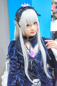 Rating: Safe Score: 0 Tags: 1girl blurry closed_mouth dress frills hairband lace lips long_hair long_sleeves looking_at_viewer photo red_eyes solo solo_focus suigintou User: admin