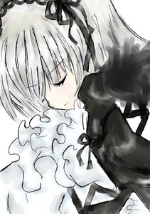 Rating: Safe Score: 0 Tags: 1girl bangs black_dress black_ribbon black_wings closed_eyes closed_mouth dress frills hair_ribbon hairband image long_hair long_sleeves neck_ribbon puffy_sleeves ribbon silver_hair solo suigintou upper_body white_background wings User: admin