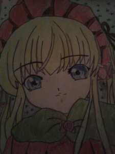 Rating: Safe Score: 0 Tags: 1girl bangs blonde_hair blue_eyes bow close-up flower hair_bow hair_ribbon image long_hair long_sleeves looking_at_viewer pink_rose red_rose ribbon rose shinku solo User: admin