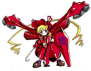 Rating: Safe Score: 0 Tags: 1girl blonde_hair bow dress image long_sleeves shinku solo twintails User: admin