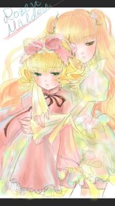 Rating: Safe Score: 0 Tags: 2girls blonde_hair blush bow dress frills green_eyes hina_ichigo hinaichigo image kirakishou long_hair long_sleeves multiple_girls pair pink_bow shinku very_long_hair User: admin