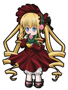 Rating: Safe Score: 0 Tags: 1girl blonde_hair bloomers blue_eyes blush bonnet bow dress drill_hair flower full_body image long_hair long_sleeves pink_flower pink_rose red_dress rose shinku shoes simple_background solo twin_drills twintails very_long_hair white_background User: admin