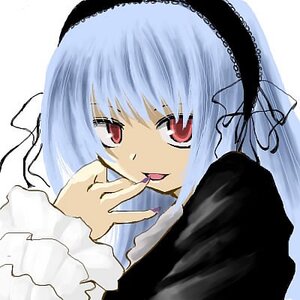 Rating: Safe Score: 0 Tags: 1girl :d bangs frills hairband image long_sleeves looking_at_viewer open_mouth red_eyes ribbon simple_background smile solo suigintou upper_body white_background User: admin