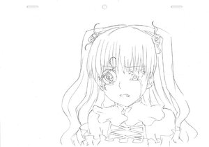 Rating: Safe Score: 0 Tags: 1girl bare_shoulders blush crying crying_with_eyes_open flower greyscale hair_flower hair_ornament image kirakishou long_hair looking_at_viewer monochrome solo striped tears two_side_up upper_body vertical_stripes white_background User: admin