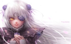 Rating: Safe Score: 0 Tags: 1girl bangs barasuishou blue_flower closed_mouth commentary_request crescent crystal dress eyepatch floating_hair flower flower_eyepatch frilled_shirt_collar frills hair_flower hair_ornament hair_ribbon image lolita_fashion long_hair long_sleeves looking_at_viewer misaki_(kyal_001) own_hands_together petals photoshop_(medium) puffy_sleeves purple_flower red_lips ribbon rose rozen_maiden silver_hair simple_background smile solo sunlight upper_body white_background white_hair white_ribbon yellow_eyes User: admin