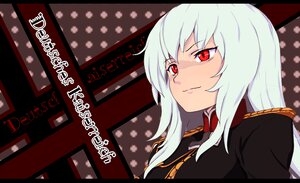 Rating: Safe Score: 0 Tags: 1girl epaulettes fake_screenshot image jacket letterboxed long_hair looking_at_viewer military military_uniform red_eyes smile solo suigintou uniform white_hair User: admin