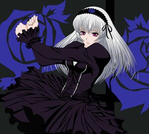 Rating: Safe Score: 0 Tags: 1girl black_dress black_wings dress frilled_sleeves frills hairband image lolita_fashion lolita_hairband long_hair long_sleeves looking_at_viewer pink_eyes silver_hair solo suigintou wings User: admin