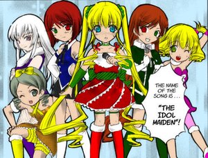 Rating: Safe Score: 0 Tags: ;d auto_tagged blonde_hair blush boots bow brown_hair dress flat_chest fur_trim green_eyes green_hair heterochromia image kanaria long_hair multiple multiple_girls one_eye_closed open_mouth pantyhose red_eyes red_hair shinku skirt smile suigintou tagme thighhighs twintails two_side_up vivio white_hair User: admin