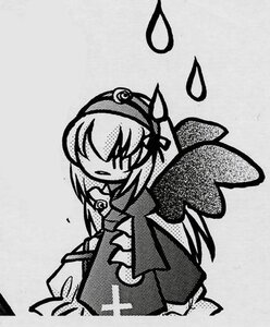 Rating: Safe Score: 0 Tags: 1girl dress full_body greyscale image monochrome solo suigintou wings User: admin