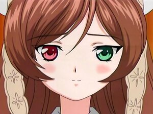 Rating: Safe Score: 0 Tags: 1girl bangs blush brown_hair close-up closed_mouth face green_eyes image long_hair looking_at_viewer portrait red_eyes simple_background smile solo suiseiseki User: admin