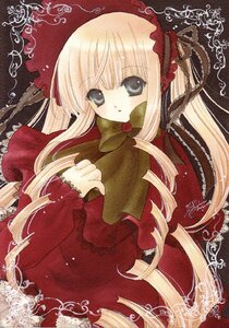 Rating: Safe Score: 0 Tags: 1girl blonde_hair blue_eyes bow dress drill_hair flower frills image long_hair long_sleeves looking_at_viewer red_dress rose shinku solo twin_drills twintails very_long_hair User: admin