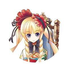 Rating: Safe Score: 0 Tags: 1girl auto_tagged bangs blonde_hair blue_eyes bow dress flower image long_hair long_sleeves looking_at_viewer shinku simple_background solo upper_body white_background User: admin