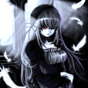 Rating: Safe Score: 0 Tags: 1girl angel_wings bad_id bad_pixiv_id black_dress black_feathers black_wings dove dress feathered_wings feathers flower frills galugama hairband image juliet_sleeves long_hair long_sleeves looking_at_viewer photoshop_(medium) red_eyes rozen_maiden silver_hair solo suigintou very_long_hair white_feathers white_wings wings User: admin