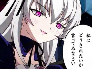 Rating: Safe Score: 0 Tags: 1girl dress image long_hair looking_at_viewer open_mouth purple_eyes rose smile solo suigintou User: admin