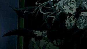 Rating: Safe Score: 0 Tags: 1girl closed_eyes cross dark dress image long_hair long_sleeves open_mouth solo suigintou User: admin