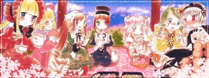 Rating: Safe Score: 0 Tags: 6+girls blonde_hair blue_eyes blush bonnet bow brown_hair cup dress flower food frills hat heterochromia hina_ichigo image lolita_fashion long_hair multiple multiple_girls open_mouth pink_bow pink_hair red_eyes rose shinku smile souseiseki suigintou suiseiseki tagme top_hat twintails User: admin