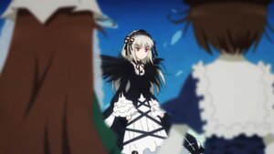 Rating: Safe Score: 0 Tags: 1boy 1girl 2girls black_dress black_wings blurry blurry_background blurry_foreground depth_of_field dress flower frills hairband image long_hair long_sleeves motion_blur multiple multiple_girls red_eyes ribbon silver_hair solo_focus suigintou tagme wings User: admin