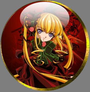 Rating: Safe Score: 0 Tags: 1girl blonde_hair blue_eyes bonnet bow bowtie dress drill_hair flower green_bow green_neckwear image long_hair long_sleeves looking_at_viewer red_dress rose shinku solo twintails User: admin